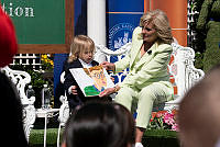 Dr. Biden Reads to Children at the 2023 Egg Roll