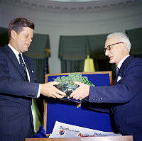 President Kennedy Meets with Ambassador of Ireland in the Oval Office