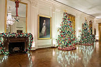 2019 Holiday Decorations in the East Room