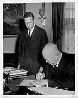 President Eisenhower Signs the Hawai'i Admission Act of 1959