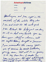 Elvis Presley’s Letter to President Nixon (Page Four of Six)