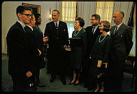 President Johnson with 4-H Representatives