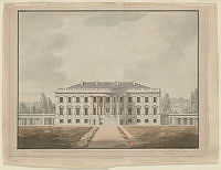 Elevation of the South Front of the President's House