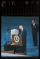 President Johnson Speaks at UN Anniversary