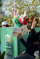 Alan Muraoka and Sesame Street Friends at the 2023 Easter Egg Roll