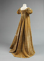 Elizabeth Monroe's Silk Velvet Gown 