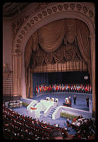 President Johnson Speaks at UN Anniversary