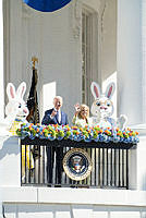 President and Dr. Biden Greet Guests at the 2023 Easter Egg Roll