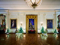 2023 Historic Crèche in the East Room, Biden Administration