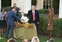 President and Mrs. Trump at 2019 Turkey Pardon