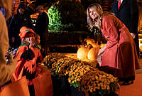 Mrs. Trump Welcomes Trick-or-Treaters