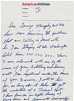 Elvis Presley’s Letter to President Nixon (Page Three of Six)