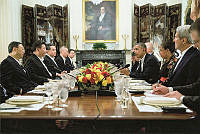 President Obama Meets with Chinese Delegation