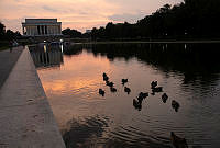 Lincoln Memorial at Dusk