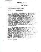Memo from Clement Conger to Pat Nixon (Page 8 of 13)