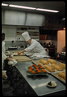 Food Preparations in White House Kitchen