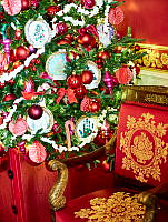 Details of 2023 Red Room Holiday Decorations, Biden Administration