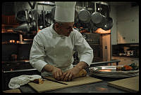 Food Preparations in White House Kitchen