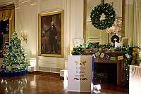 2021 East Room Holiday Decorations, Biden Administration