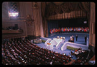 President Johnson Speaks at UN Anniversary