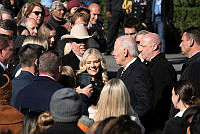 President Biden Greets Guests at 2022 Turkey Pardon