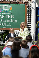 Dr. Biden Reads to Children at the 2023 Egg Roll
