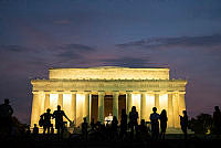 Lincoln Memorial at Dusk