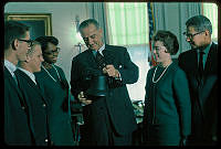 President Johnson with 4-H Representatives