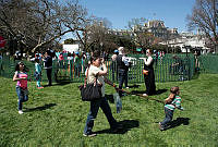 Guests at the 2015 White House Easter Egg Roll