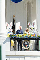 President and Dr. Biden Greet Guests at the 2023 Easter Egg Roll