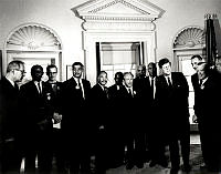 President Kennedy Meets with Civil Rights Leaders 