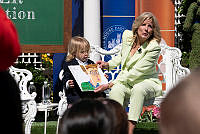 Dr. Biden Reads to Children at the 2023 Egg Roll