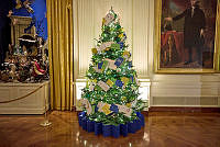 2021 East Room Holiday Decorations, Biden Administration