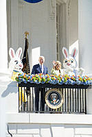 President and Dr. Biden Greet Guests at the 2023 Easter Egg Roll