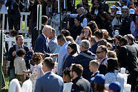 President Biden Greets Guests at the 2023 Easter Egg Roll