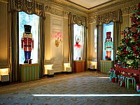 2023 State Dining Room Holiday Decorations, Biden Administration