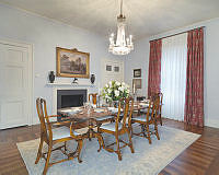 Southwest View of the Family Dining Room, Decatur House