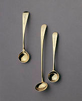 Mustard Spoon and Salt Spoons