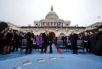President Obama and Vice President Biden at the 2013 Inauguration