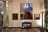 2022 Cross Hall Holiday Decorations, Biden Administration