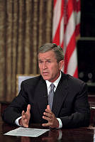 President Bush Addresses the Nation on September 11, 2001