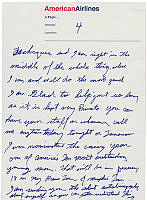 Elvis Presleys Letter to President Nixon (Page Four of Six)