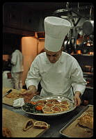 Food Preparations in White House Kitchen