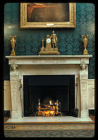 Green Room Fireplace, Kennedy Administration