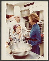Rosalynn and Amy Carter Visit White House Kitchen