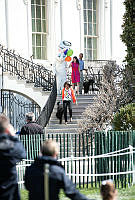 President and Mrs. Obama at the 2015 Easter Egg Roll