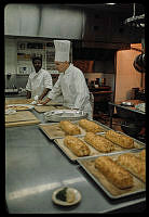 Food Preparations in White House Kitchen