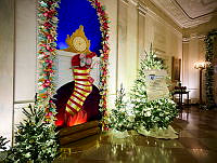 2023 Cross Hall Holiday Decorations, Biden Administration