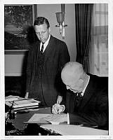 President Eisenhower Signs the Hawai'i Admission Act of 1959