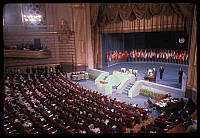 President Johnson Speaks at UN Anniversary